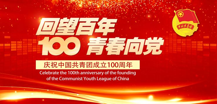 关于共青团你需要知道这些——庆祝中国共青团成立100周年展板设计模板