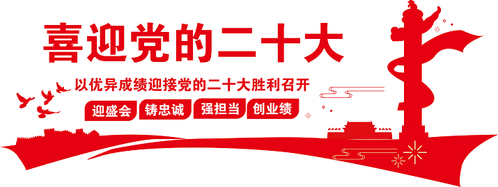 喜迎党的二十大文化墙简洁党员活动室党建长廊文化墙模板